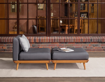 Loungesessel NOURD aus Robinienholz (Akazie)