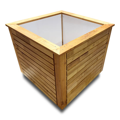 Robi-CUBE100100 - Pflanzkübel & Hochbeet 100 x 100 cm - Selbstbausatz