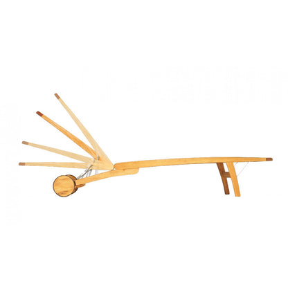 Loungeliege MILANO Classic aus Robinienholz (Akazie)