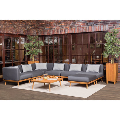 Loungetisch NOURD aus Robinienholz (Akazie)
