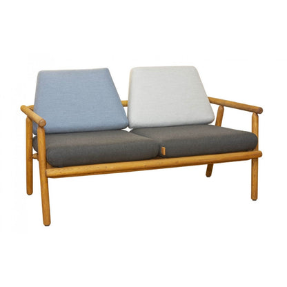 Sofa 2-Sitzer BALTIC aus Robinienholz (Akazie)