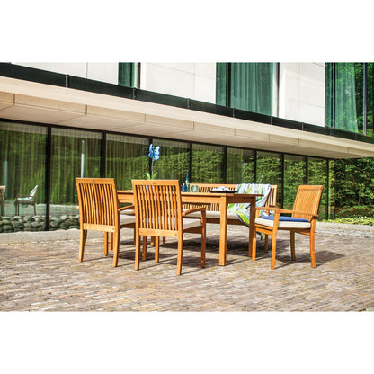 Gartenbank VERNO für 2 Personen - Robinienholzmöbel