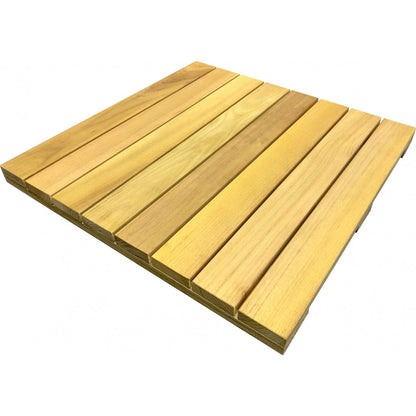 Robi-Fixx Terrassenfliese aus Robinie (Fliese inkl. Verbinder)