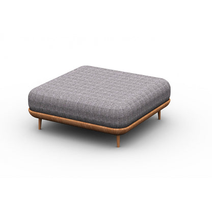 Loungeschemel NOURD aus Robinienholz (Akazie)
