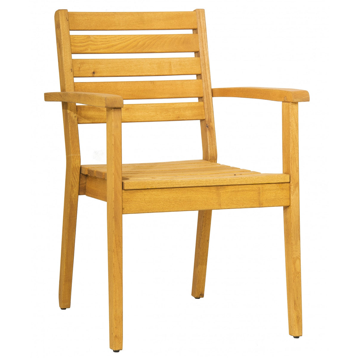 Armlehnenstuhl CARO aus Robinienholz