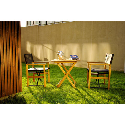 Gartentisch DIRECTOR 70 x 70 cm aus Robinie