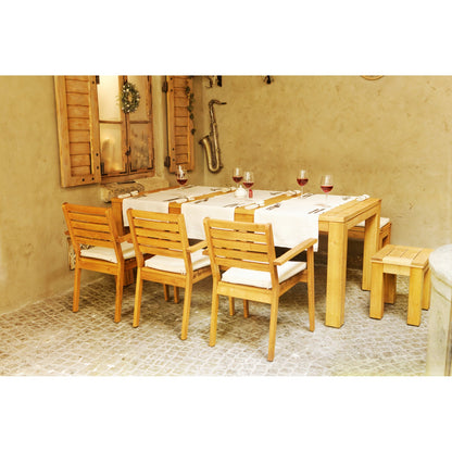 Tisch CARO 200 x 100 cm aus Robinienholz