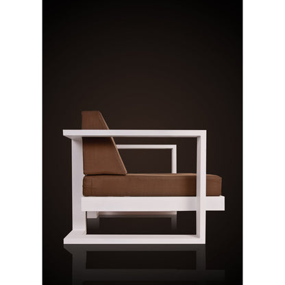 Loungesessel TOSCANIA aus Metall und Robinienholz (Akazie)
