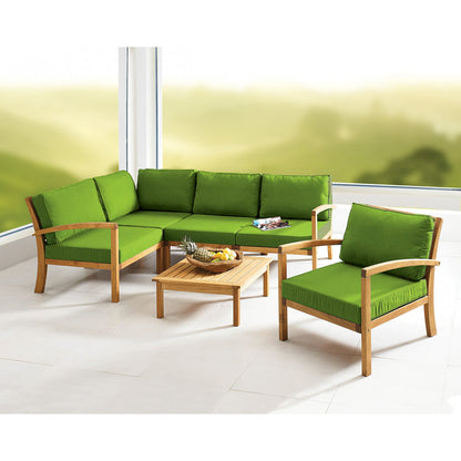 Loungetisch MILANO 70 x 70 cm aus Robinienholz (Akazie)
