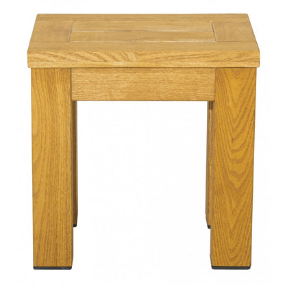 Hocker / Ablage CARO aus Robinienholz (Akazie)