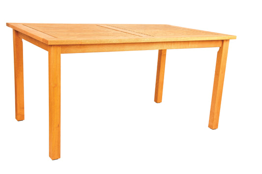 Gartentisch MANHATTAN 150 x 90 cm - Robinienholzmöbel