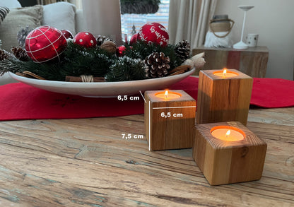 Kerzenhalter für Teelicht aus Robinie "M" Accessoire