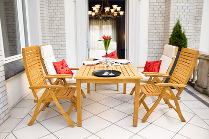 Gartentisch MANHATTAN 170/220 x 90 cm - Robinienholzmöbel